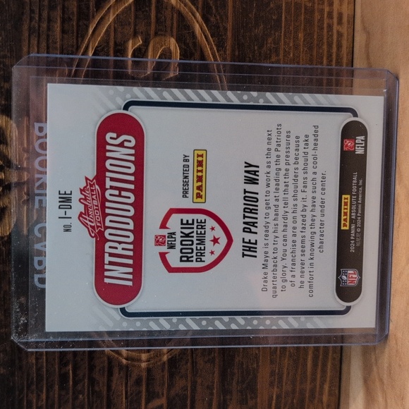 2024 Absolute Drake Maye Rookie Card Introductions The Patriot Way MVP? - Picture 2 of 2